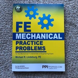 FE Mechanical Practice Problems Lindenburg